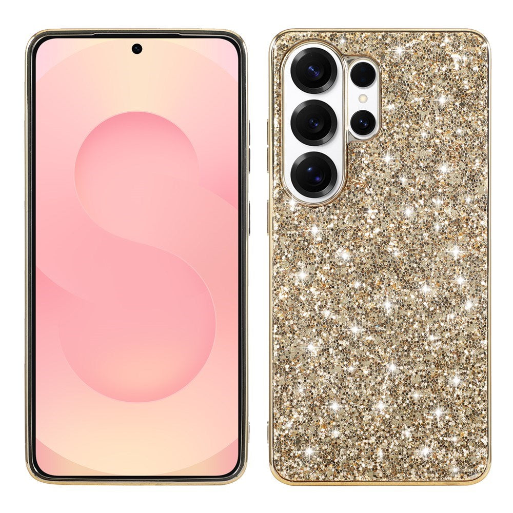 Samsung Galaxy S26 Ultra EIDERWOOD Hybrid Glitter Deksel - Gull