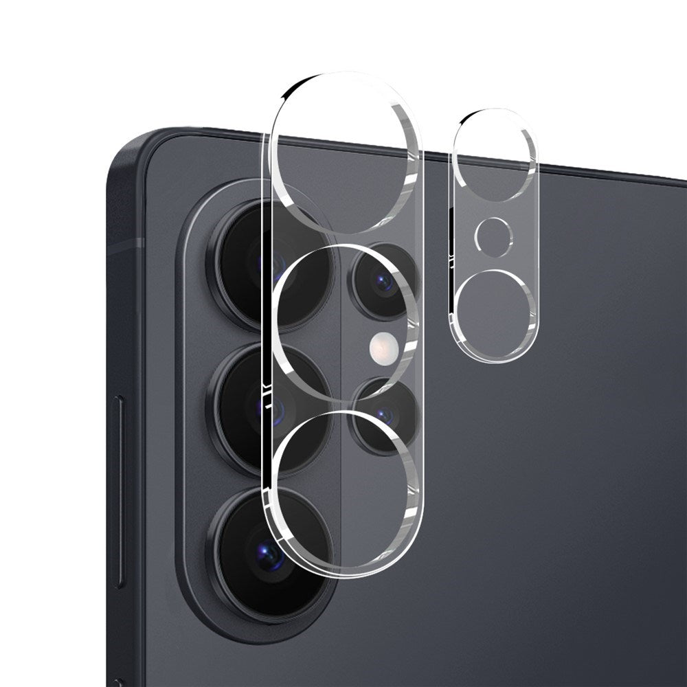 Samsung Galaxy S26 Ultra NORTHJO 3-i-1 Beskyttelsessett m. Fleksibelt Plast Deksel / Herdet Skjermbeskyttelsesglass / Kameralinsebeskytterglass - Gjennomsiktig
