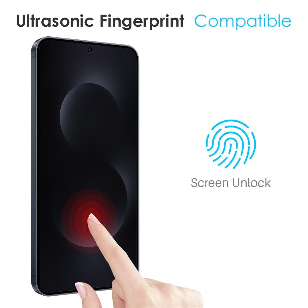 Samsung Galaxy S26 Ultra NORTHJO 3-i-1 Beskyttelsessett m. Fleksibelt Plast Deksel / Herdet Skjermbeskyttelsesglass / Kameralinsebeskytterglass - Gjennomsiktig