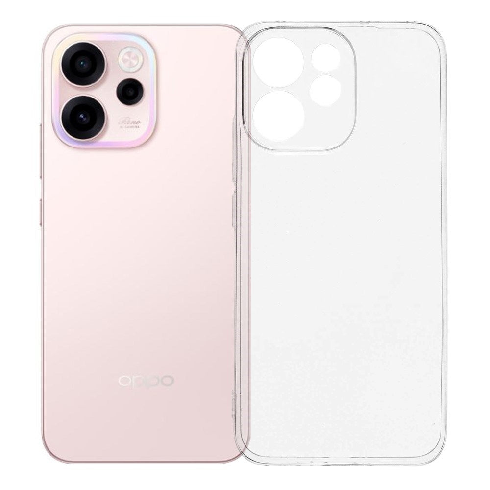 OPPO Reno15 F (5G) EIDERWOOD Fleksibelt Plast Deksel - Gjennomsiktig