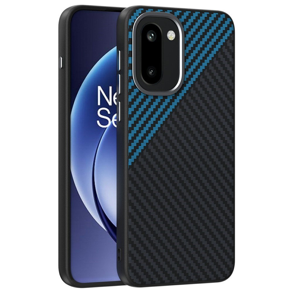 OnePlus 15R EIDERWOOD Magnetisk Carbon Deksel - MagSafe Kompatibel - Svart / Blå