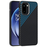 OnePlus 15R EIDERWOOD Magnetisk Carbon Deksel - MagSafe Kompatibel - Svart / Blå