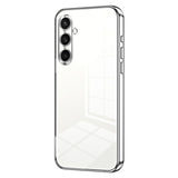 Samsung Galaxy A27 EIDERWOOD Fleksibelt Plast Deksel - Glanset Overflate - Gjennomsiktig / Sølv