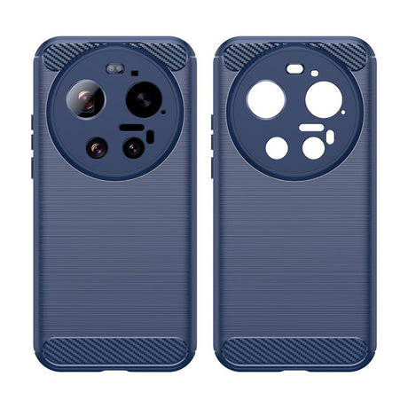 Xiaomi 17 Ultra EIDERWOOD Brushed Carbon Deksel - Blå