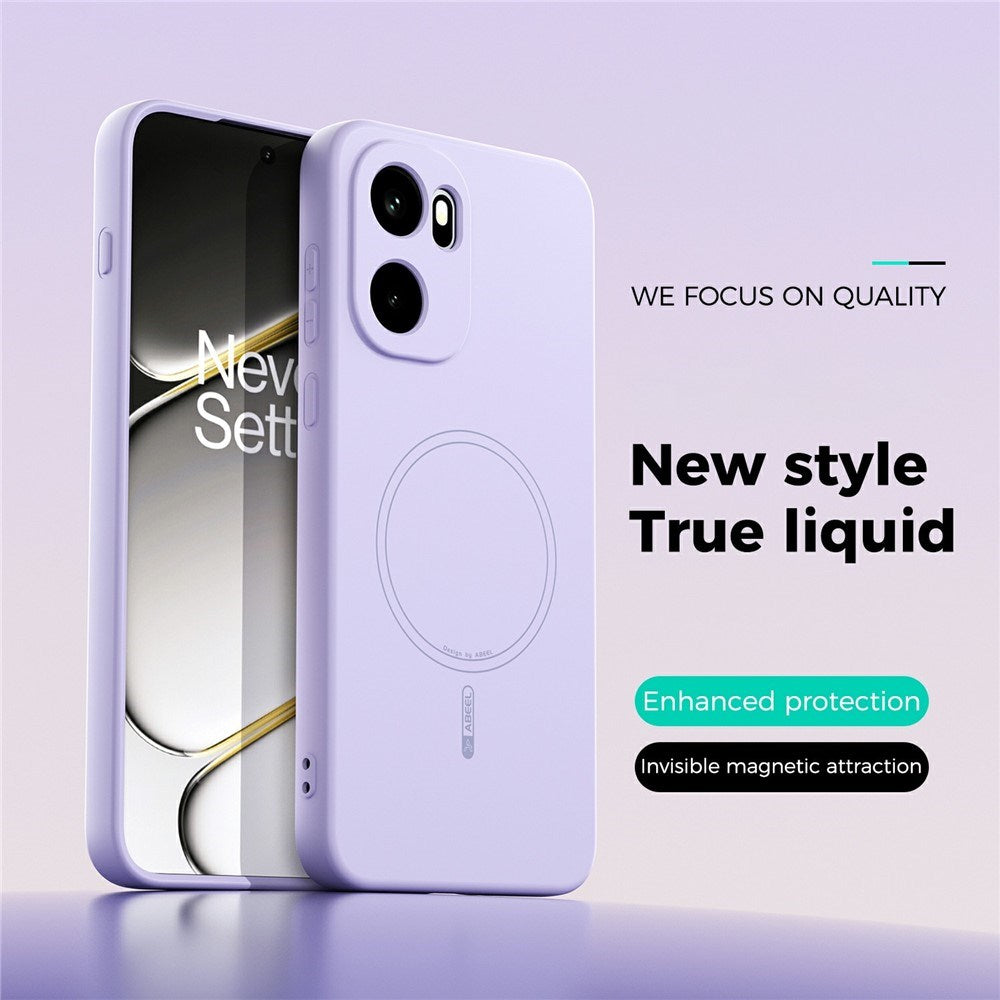 OnePlus 15R EIDERWOOD Silikon Deksel - MagSafe Kompatibel - Lilla