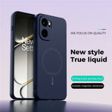 OnePlus 15R EIDERWOOD Silikon Deksel - MagSafe Kompatibel - Mørkeblå