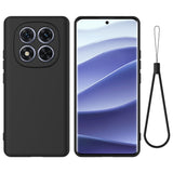 Xiaomi Redmi Note 15 Pro (5G) EIDERWOOD Silikon Deksel m. Rem - Svart