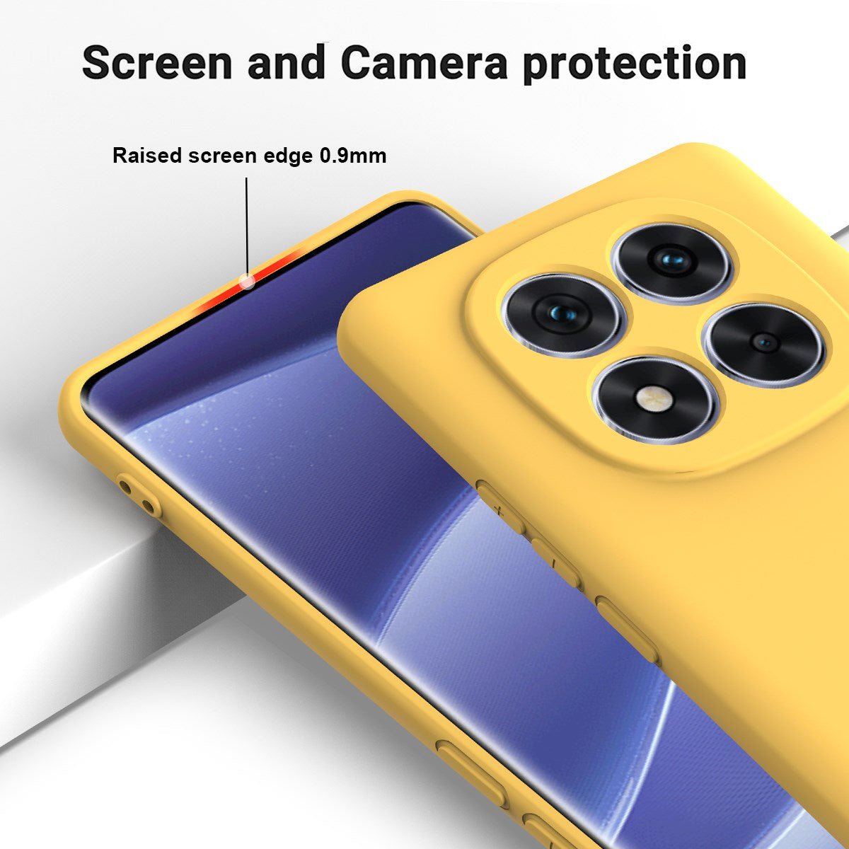 Xiaomi Redmi Note 15 Pro (5G) EIDERWOOD Silikon Deksel m. Rem - Gul
