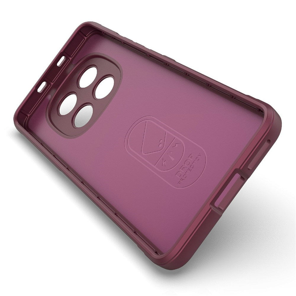 Xiaomi Redmi Note 15 (5G) EIDERWOOD Rugged Plast Deksel – Mørkerød