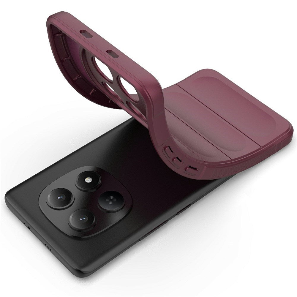 Xiaomi Redmi Note 15 (5G) EIDERWOOD Rugged Plast Deksel – Mørkerød
