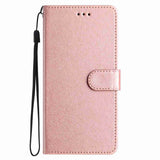 Xiaomi Redmi Note 15 (5G) / Poco M8 (5G) EIDERWOOD Kunstskinn Flip Deksel m. Stropp – Rosegull