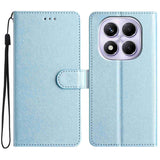 Xiaomi Redmi Note 15 (5G) / Poco M8 (5G) EIDERWOOD Kunstskinn Flip Deksel m. Stropp – Blå