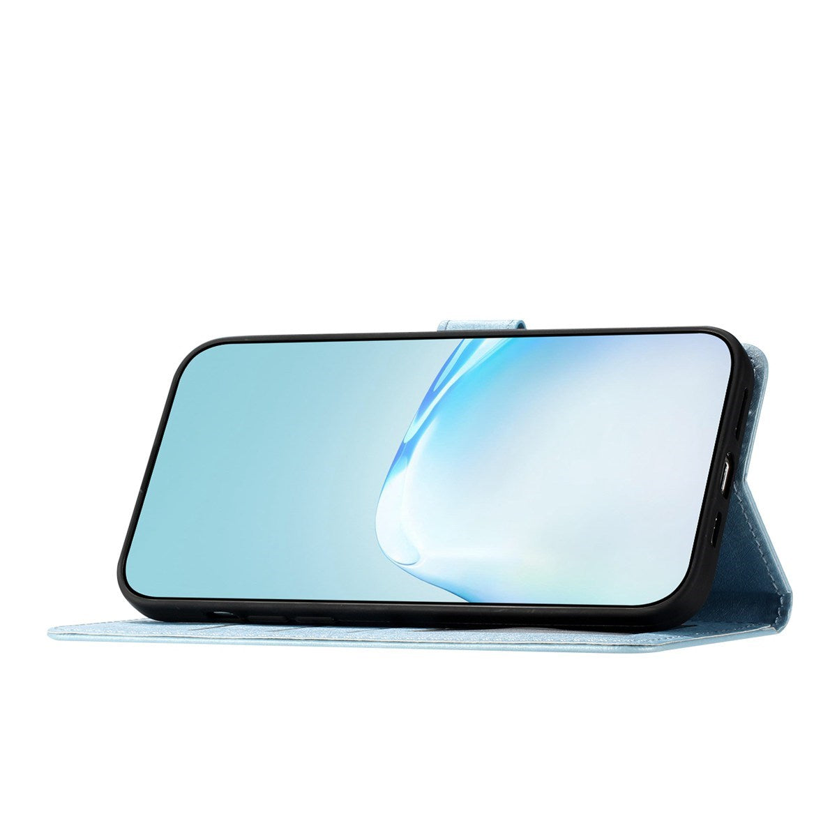 Xiaomi Redmi Note 15 (5G) / Poco M8 (5G) EIDERWOOD Kunstskinn Flip Deksel m. Stropp – Blå