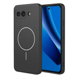 Google Pixel 10a EIDERWOOD Fleksibelt Plast Deksel – MagSafe Kompatibel – Svart