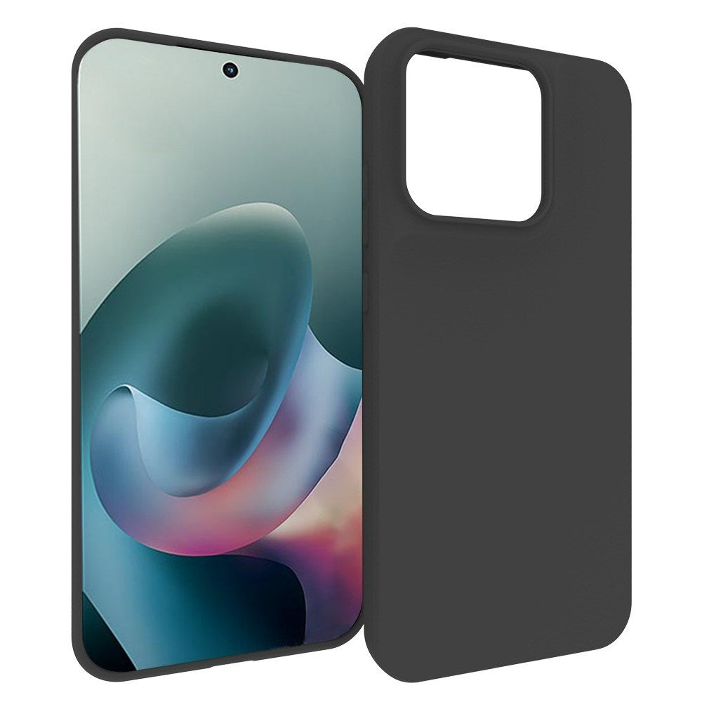 Motorola Moto G77 / G67 EIDERWOOD Matt Fleksibel Plast Deksel - Svart