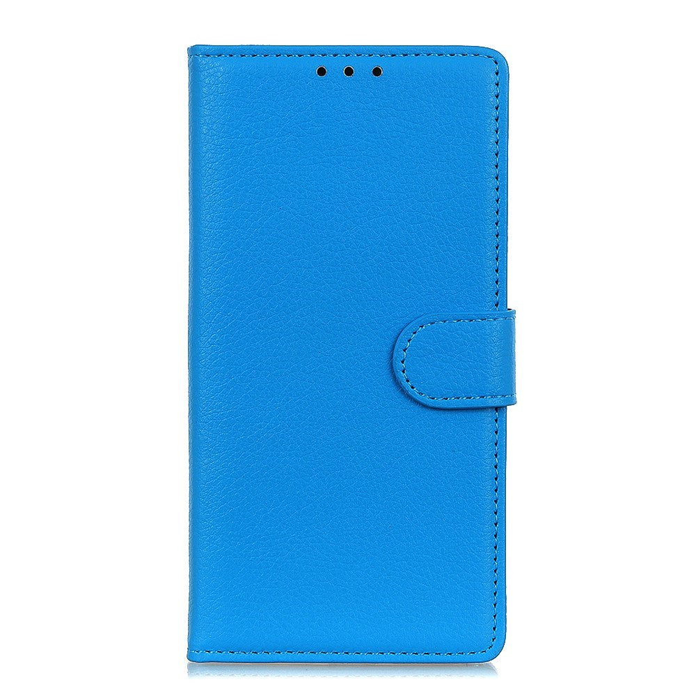 Motorola Edge 70 Fusion EIDERWOOD Kunstskinn Flip Deksel m. Kortholder & Støttefunksjon – Blå