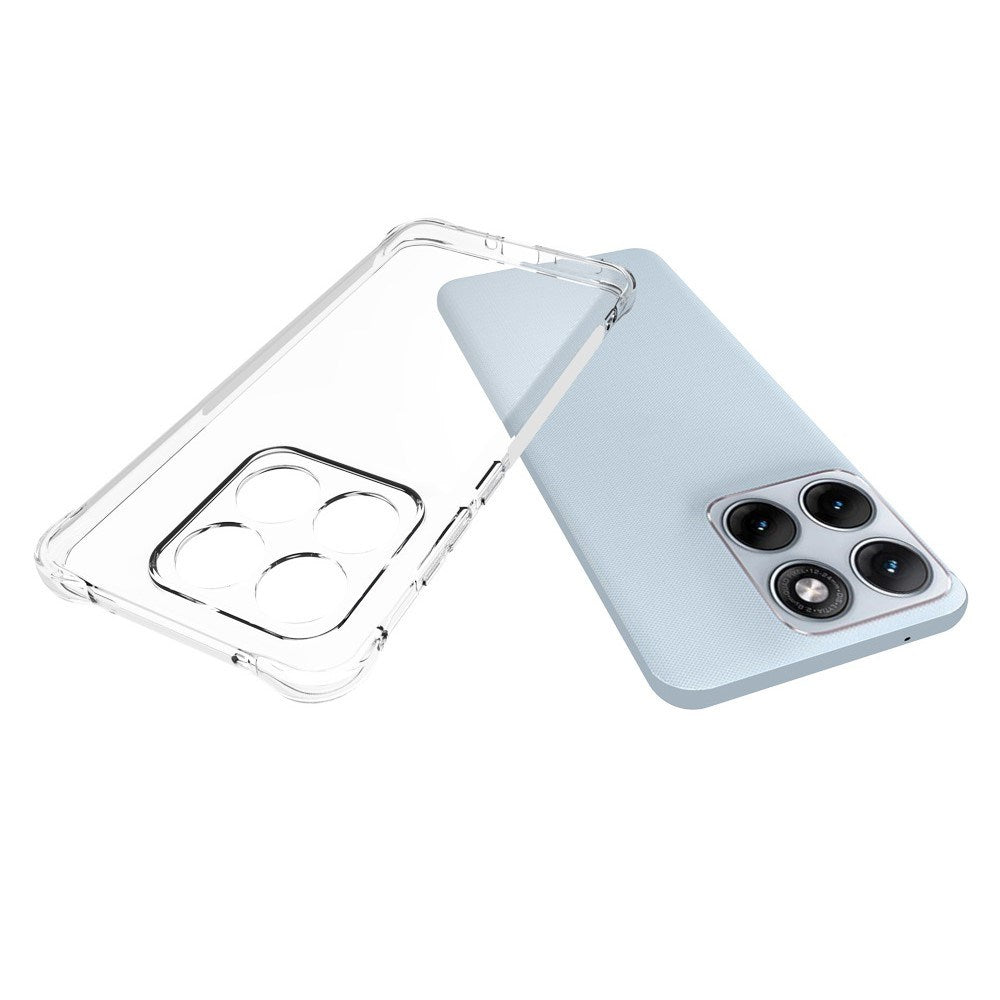 Motorola Edge 70 Fusion EIDERWOOD Sklisikkert Fleksibelt Plast Deksel - Gjennomsiktig