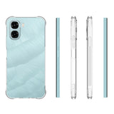 OPPO A6x EIDERWOOD Fleksibelt Plast Deksel m. Forsterkede Hjørner - Gjennomsiktig