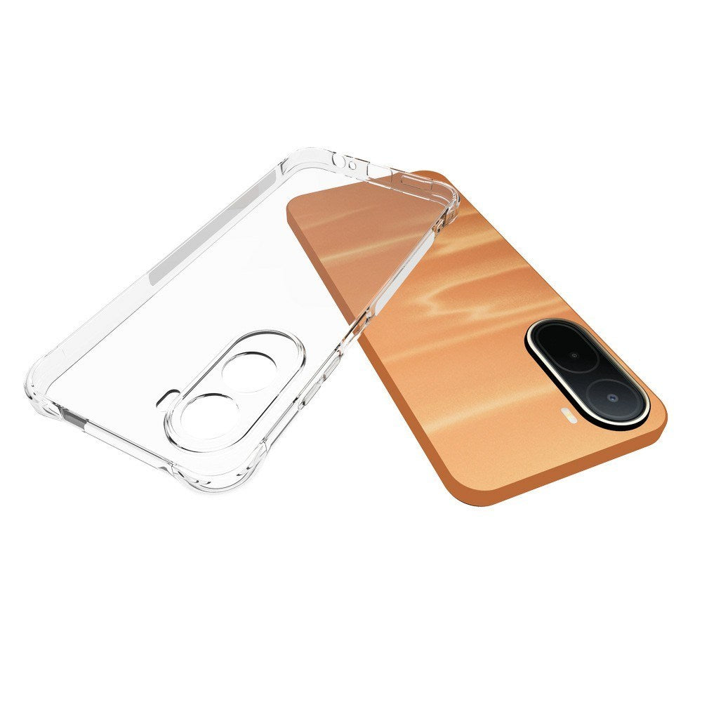 Xiaomi Redmi A7 Pro EIDERWOOD Fleksibelt Plast Deksel m. Støtabsorberende Hjørner - Gjennomsiktig