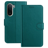 Xiaomi Redmi A7 Pro EIDERWOOD Kunstskinn Flip Deksel m. Kortlomme & Stativfunksjon - Grønn