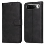 Realme 16 EIDERWOOD Kunstskinn Flip Deksel m. Stropp - Svart