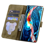 Samsung Galaxy S26 Ultra EIDERWOOD Flip Deksel med Trykk / Kortholder / Stropp - Brun