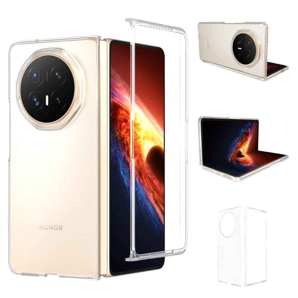 Honor Magic V6 EIDERWOOD Fleksibelt Plast Deksel - Gjennomsiktig