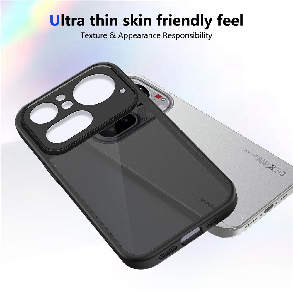 Nothing Phone (4) Pro EIDERWOOD Matte Hybrid Deksel - Svart