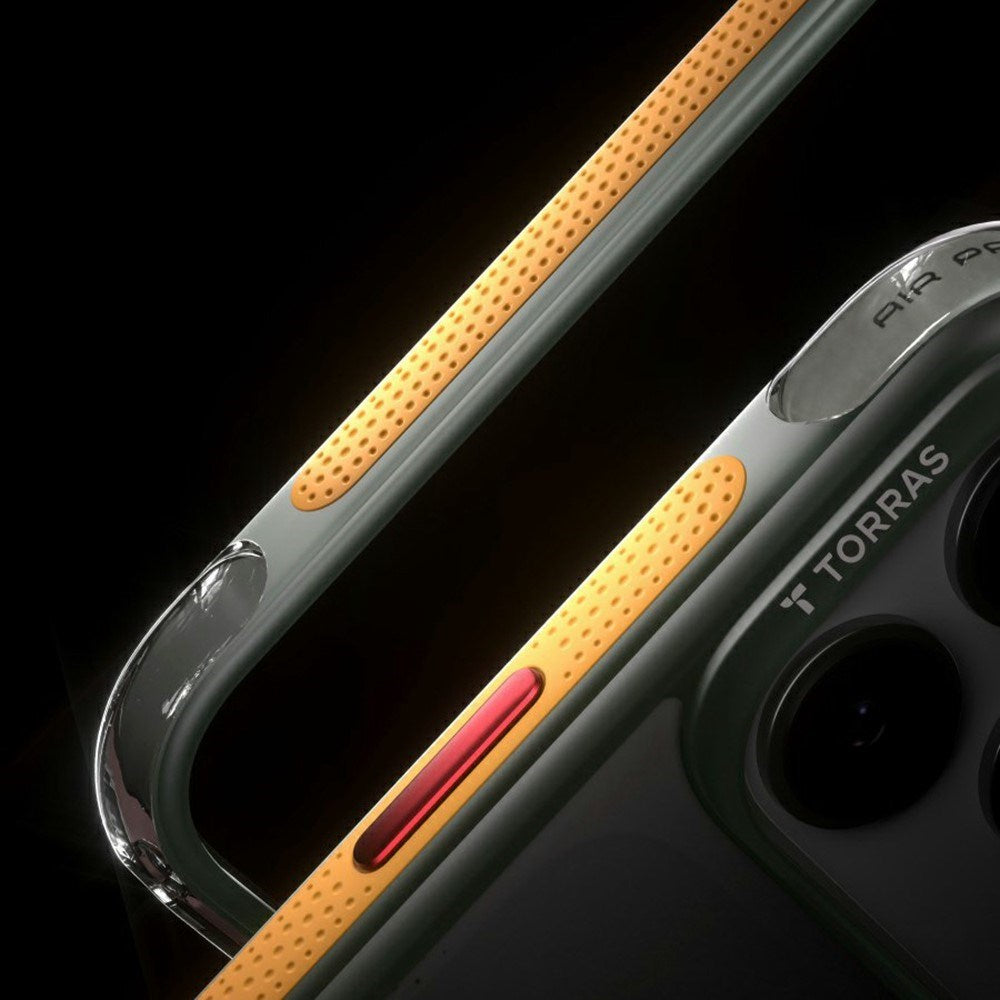 iPhone 17 Pro TORRAS Ostand Q3 Air Deksel med 360° Støtte – MagSafe Kompatibel - Germay Iron