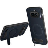Nothing Phone (4a) EIDERWOOD Hybrid Deksel med Stativ - Blå