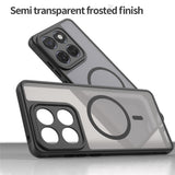 Motorola Moto G77 / G67 EIDERWOOD Hybrid Plast Deksel - MagSafe Kompatibel - Svart