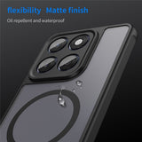Motorola Moto G77 / G67 EIDERWOOD Hybrid Plast Deksel - MagSafe Kompatibel - Svart