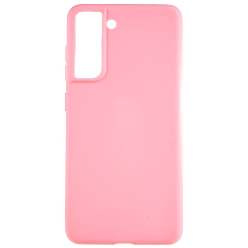 EIDERWOOD Samsung Galaxy S21 FE Fleksibelt Plast Deksel - Rosa