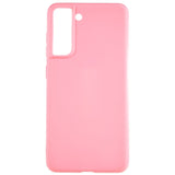 EIDERWOOD Samsung Galaxy S21 FE Fleksibelt Plast Deksel - Rosa