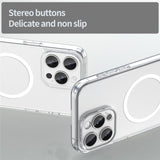 iPhone 15 Pro Max EIDERWOOD Hybrid Plast Deksel - MagSafe Kompatibel - Gjennomsiktig
