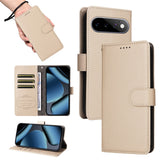 EIDERWOOD Google Pixel 11 / 11 Pro Flippdeksel - Kortholder & Håndleddsstropp - Beige