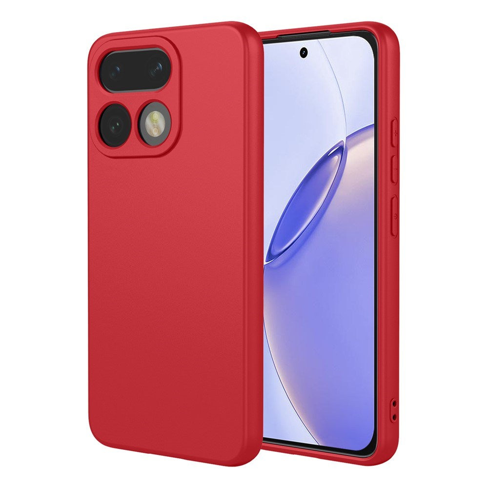 Realme 16 Pro EIDERWOOD Fôret Fleksibelt Plast Deksel - Rød