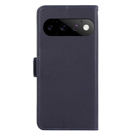 EIDERWOOD Google Pixel 11 / 11 Pro Flipp Deksel med RFID-Blokkering & Kortholder – Mørk Blå