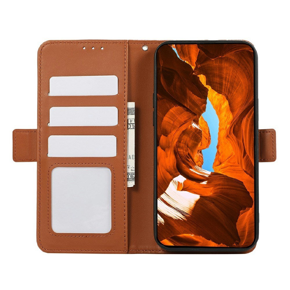 EIDERWOOD Google Pixel 11 / 11 Pro Flipp Deksel med RFID-Blokkering & Kortholder – Brun