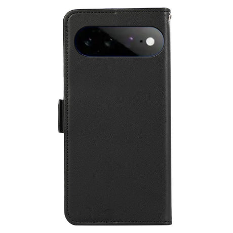 EIDERWOOD Google Pixel 11 Pro XL Flipp Deksel med RFID-Blokkering & Kortholder – Svart