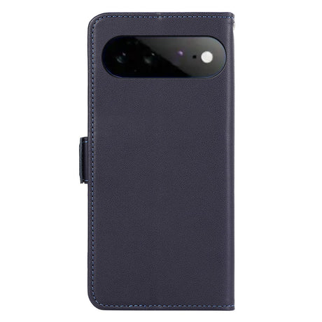 EIDERWOOD Google Pixel 11 Pro XL Flipp Deksel med RFID-Blokkering & Kortholder – Mørk Blå