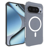 Google Pixel 11 Pro EIDERWOOD Fleksibelt Plast Deksel m. Støtabsorberende Hjørner - MagSafe Kompatibel - Gjennomsiktig