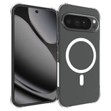 Google Pixel 11 Pro XL EIDERWOOD Fleksibelt Plast Deksel m. Støtabsorberende Hjørner - MagSafe Kompatibel - Gjennomsiktig