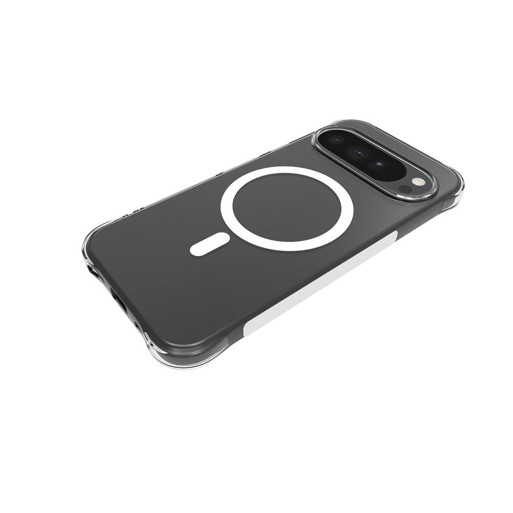 Google Pixel 11 Pro XL EIDERWOOD Fleksibelt Plast Deksel m. Støtabsorberende Hjørner - MagSafe Kompatibel - Gjennomsiktig