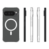Google Pixel 11 Pro XL EIDERWOOD Fleksibelt Plast Deksel m. Støtabsorberende Hjørner - MagSafe Kompatibel - Gjennomsiktig