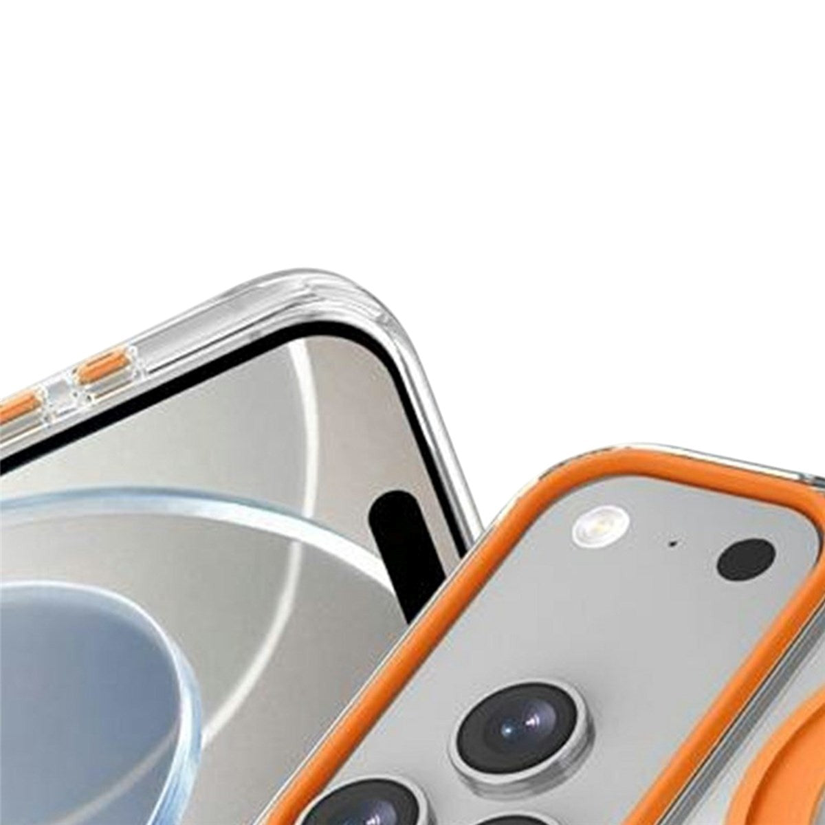 iPhone 17 Pro Max EIDERWOOD Hybrid Deksel med Stativfunksjon - MagSafe Kompatibel - Gjennomsiktig / Svart
