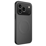 Honor 600 Pro WANLONFENG Deksel med Karbontekstur - MagSafe Kompatibel - Grå