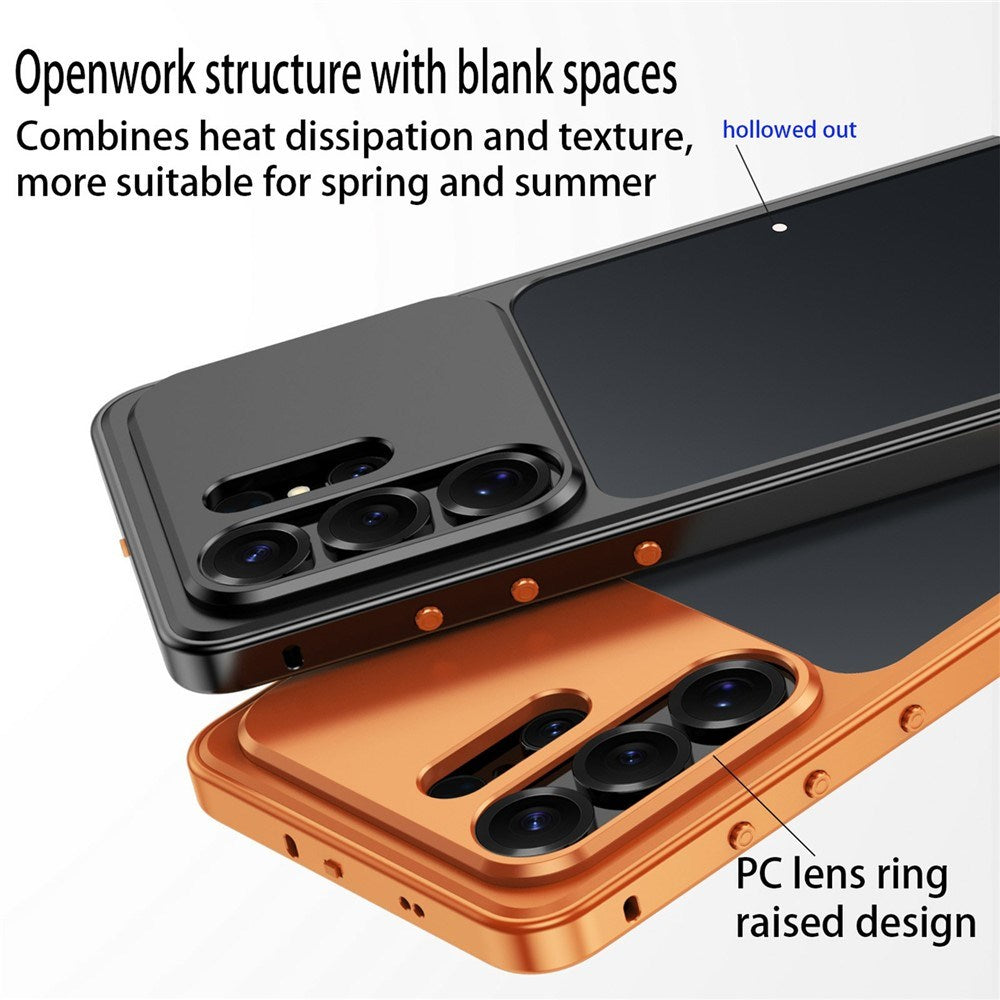 Samsung Galaxy S26 Ultra EIDERWOOD Varmeavledende Deksel – Oransje