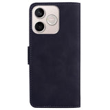 Honor 600 Lite EIDERWOOD Kunstskinn Flip Deksel - Svart