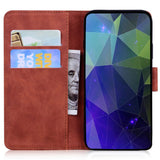 Honor 600 Lite EIDERWOOD Kunstskinn Flip Deksel - Brun